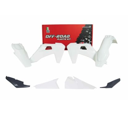 Kit plastiques RACETECH couleur origine (2020) Husqvarna