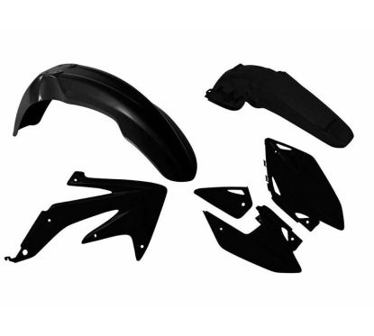 Kit plastiques RACETECH noir Honda CRF450X