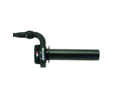 Poignée de gaz DOMINO MX 4T tirage rapide noir
