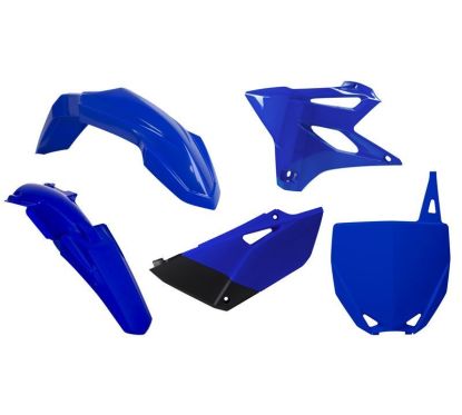 Kit plastiques RACETECH couleur bleu origine (2021) Yamaha YX 85