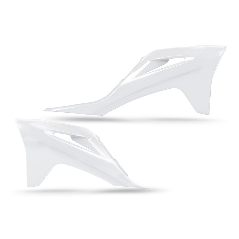 Ouïes de radiateur UFO blanc Gas Gas MC