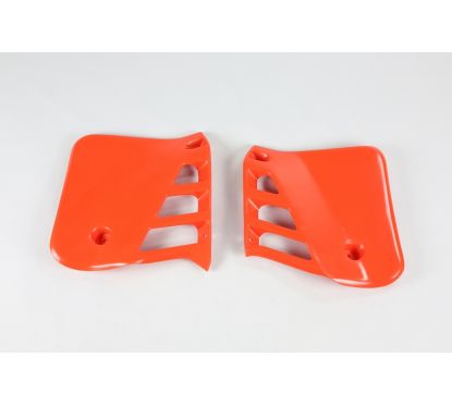 Ouïes de radiateur UFO orange Honda CR250R