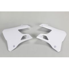 Ouïes de radiateur UFO blanc Yamaha