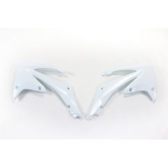 Ouïes de radiateur UFO blanc Honda CRF250R/450R