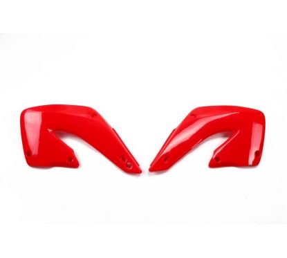 Ouïes de radiateur UFO rouge Honda CR125R/250R