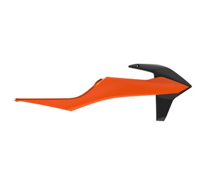 Ouies de radiateur POLISPORT orange/noir KTM
