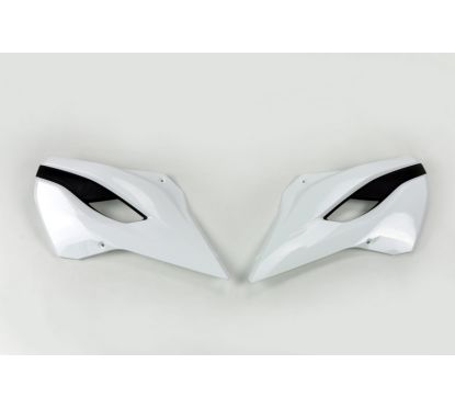 Ouïes de radiateur UFO blanc