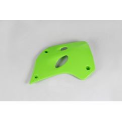 Ouïes de radiateur UFO vert Kawasaki KX80