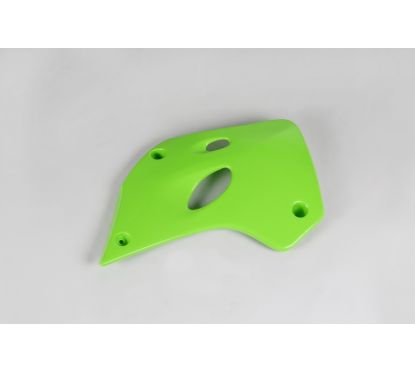 Ouïes de radiateur UFO vert Kawasaki KX80