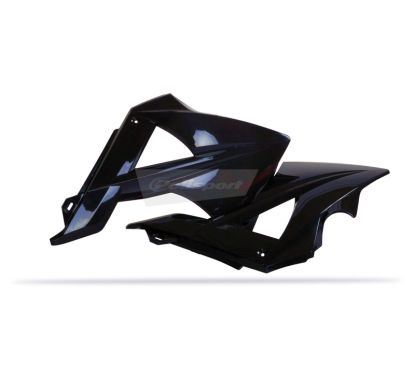 Ouïes de radiateur POLISPORT noir Gas Gas