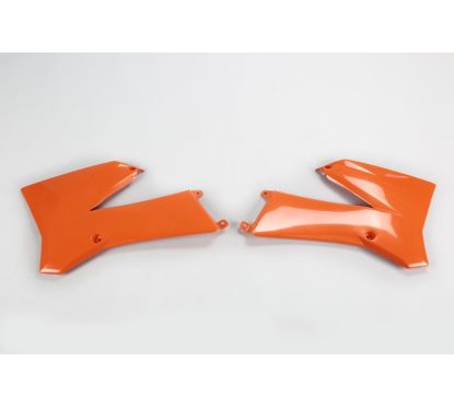 Ouïes de radiateur UFO orange KTM SX85