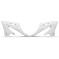 Ouïes de radiateur UFO - blanc Yamaha YZ125/250