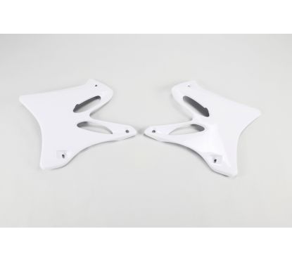 Ouïes de radiateur UFO blanc Yamaha