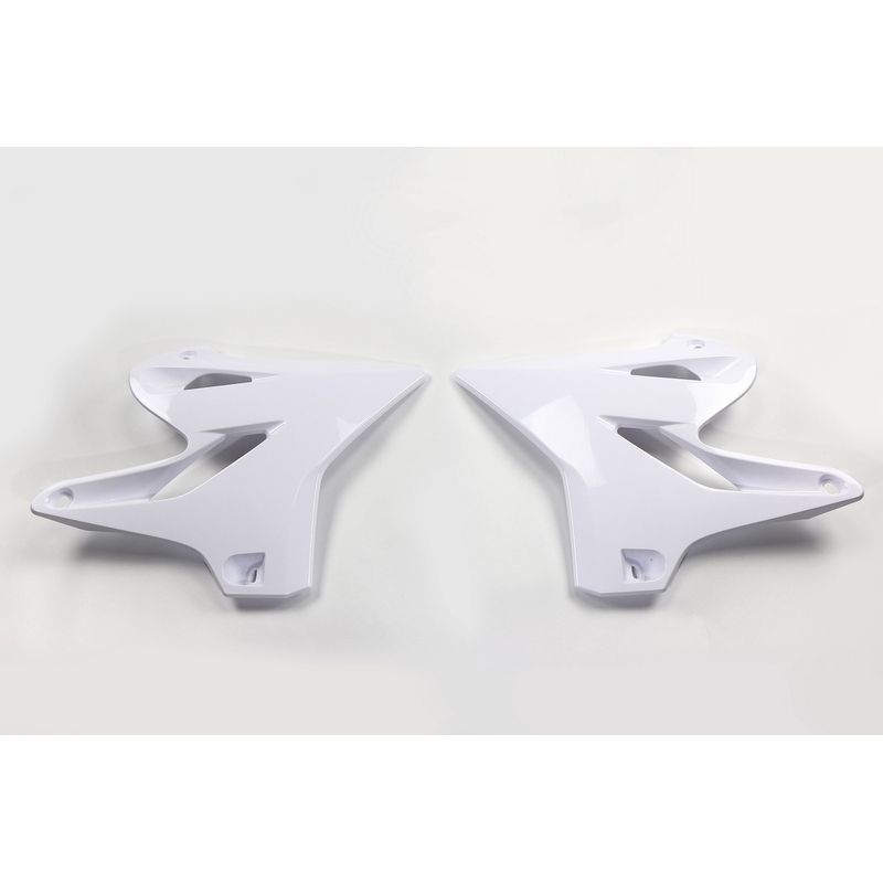Ouïes de radiateur UFO blanc Yamaha YZ125/250