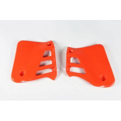 Ouïes de radiateur UFO orange Honda CR125R