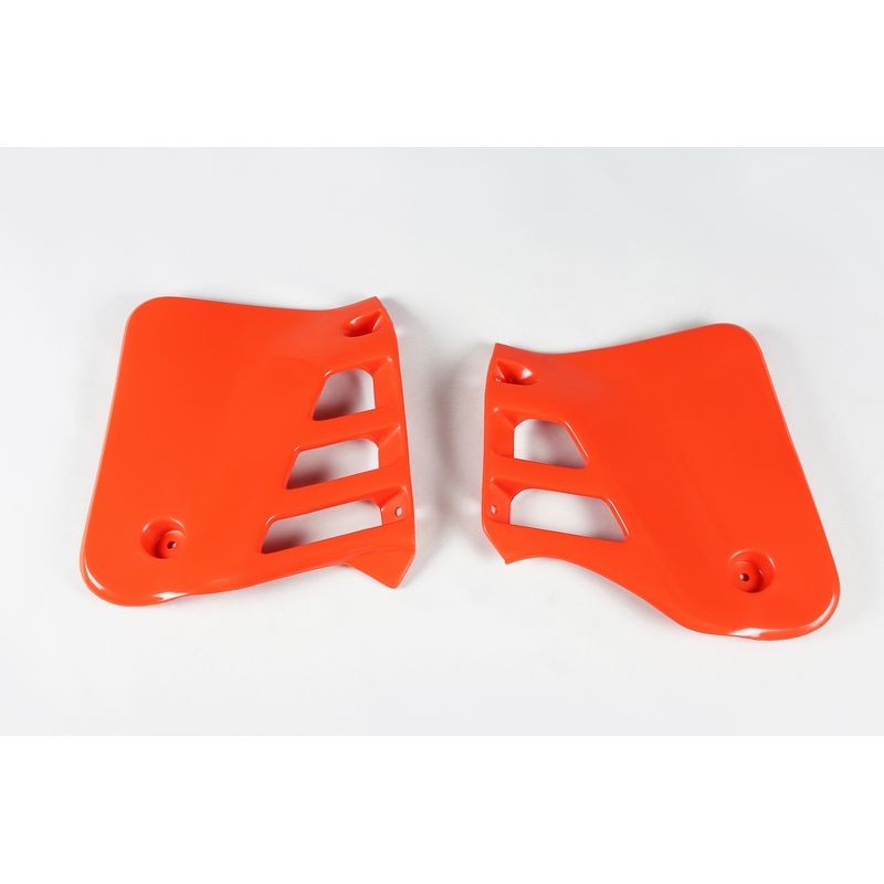 Ouïes de radiateur UFO orange Honda CR125R