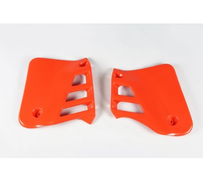 Ouïes de radiateur UFO orange Honda CR125R