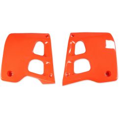 Ouïes de radiateur UFO orange Honda CR125R/250R