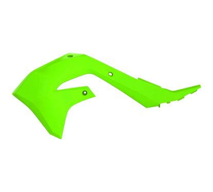 Ouies de radiateur POLISPORT Lime Green Kawasaki KX450