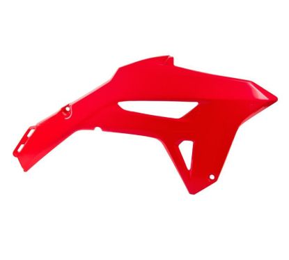Ouïes de radiateur RACETECH rouge Honda CRF450R