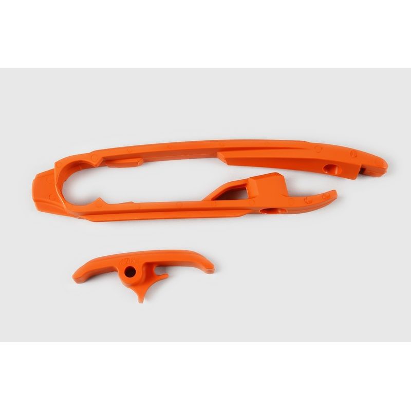 Kit patin de bras oscillant + patin de chaîne inférieur UFO KTM