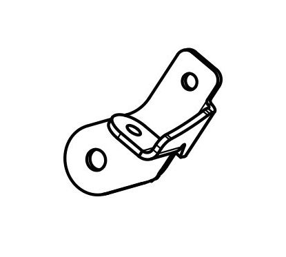 MUFFLER BRACKET SS YZF-R7