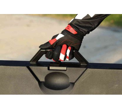 Tapis récupérateur pliable POLISPORT Bike Mat noir