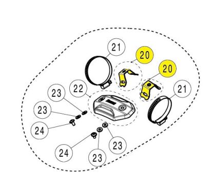 BRACKET STAINLESS STEEL TRIUMP