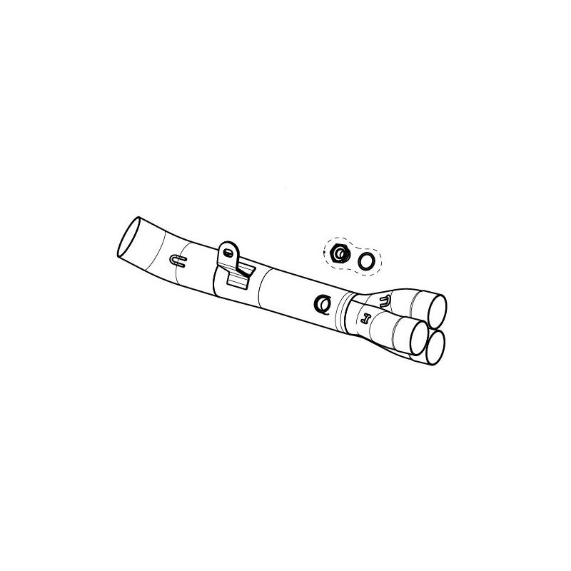 LINK PIPE SS YAMAHA R9