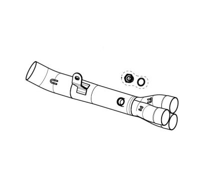 LINK PIPE SS YAMAHA R9