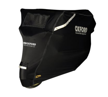 Housse de protection extérieur OXFORD Protex Stretch noir - moto / scooter - S