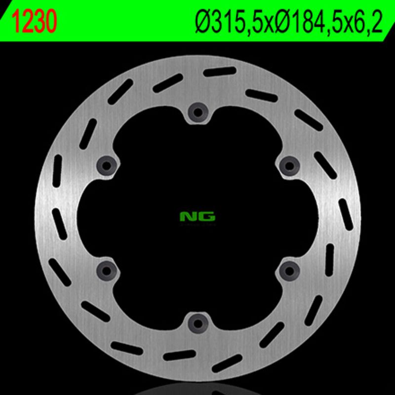 Disque de frein NG BRAKES rond fixe