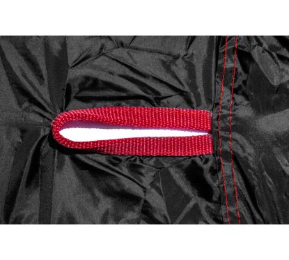 Housse de protection intérieure/extérieure VECTOR H20 pour moto/scooter avec top case - noir - XL