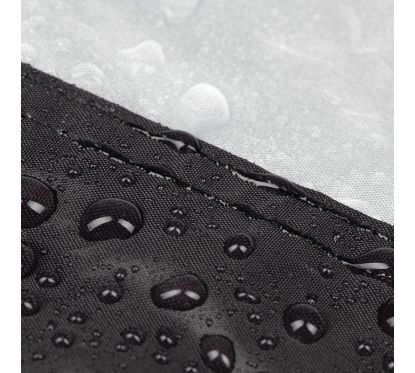 Housse de protection intérieur / extérieur OXFORD Aquatex noir/argent - scooter - avec bulle haute - S
