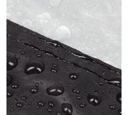 Housse de protection intérieur / extérieur OXFORD Aquatex noir/argent - scooter - avec Top case et bulle haute - S