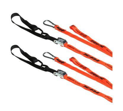 Sangles d'arrimage RFX Race Series avec boucle supplémentaire et clip mousqueton