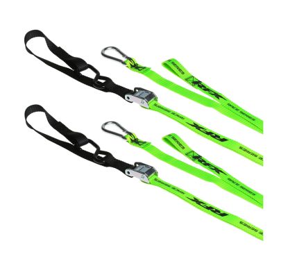 Sangles d'arrimage RFX Race Series avec boucle supplémentaire et clip mousqueton