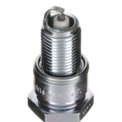 Bougie d'allumage avec résistance intégrée