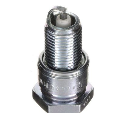 Bougie d'allumage avec résistance intégrée