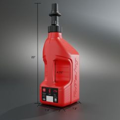 Bidon d'essence TUFF JUG beige avec bouchon Ripper 2.5G/10L