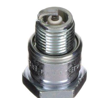 Bougie d'allumage avec résistance intégrée