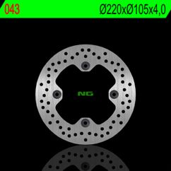 Disque de frein NG BRAKES rond fixe