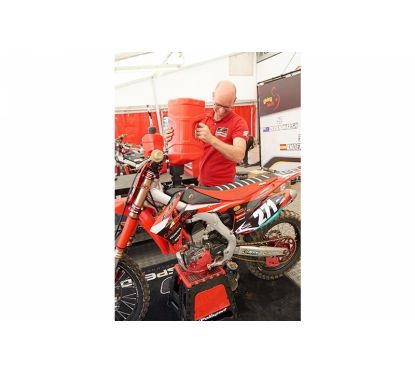 Bidon POLISPORT ProOctane 20L remplissage rapide rouge + melangeur 250ml