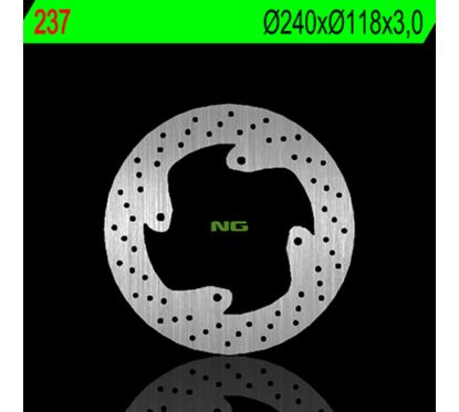 Disque de frein NG BRAKES rond fixe