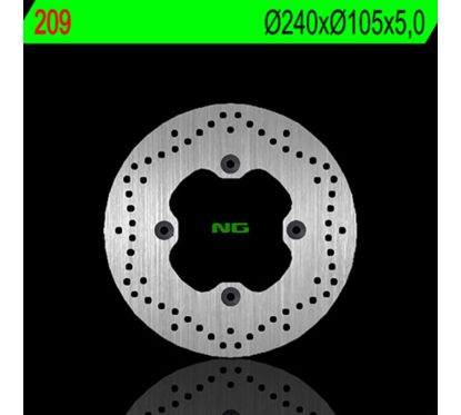 Disque de frein NG BRAKES rond fixe