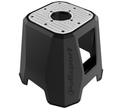 Lève-moto POLISPORT 420mm noir/caoutchouc gris