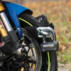 Chaîne antivol avec cadenas OXFORD Chain Lock 16mm - Homologué ART4 / Sold Secure Gold