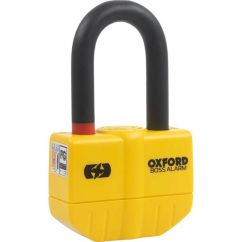 Antivol chaîne OXFORD Boss Alarm 14mm + chaîne 12mm x 1,2m - homologué Sold Secure Gold / FG SBSC