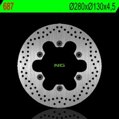 Disque de frein NG BRAKES rond fixe