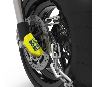 Chaîne antivol OXFORD 16mm Big Boss+ - 1,2m x 12mm - Homologué ART4 / Sold Secure Gold